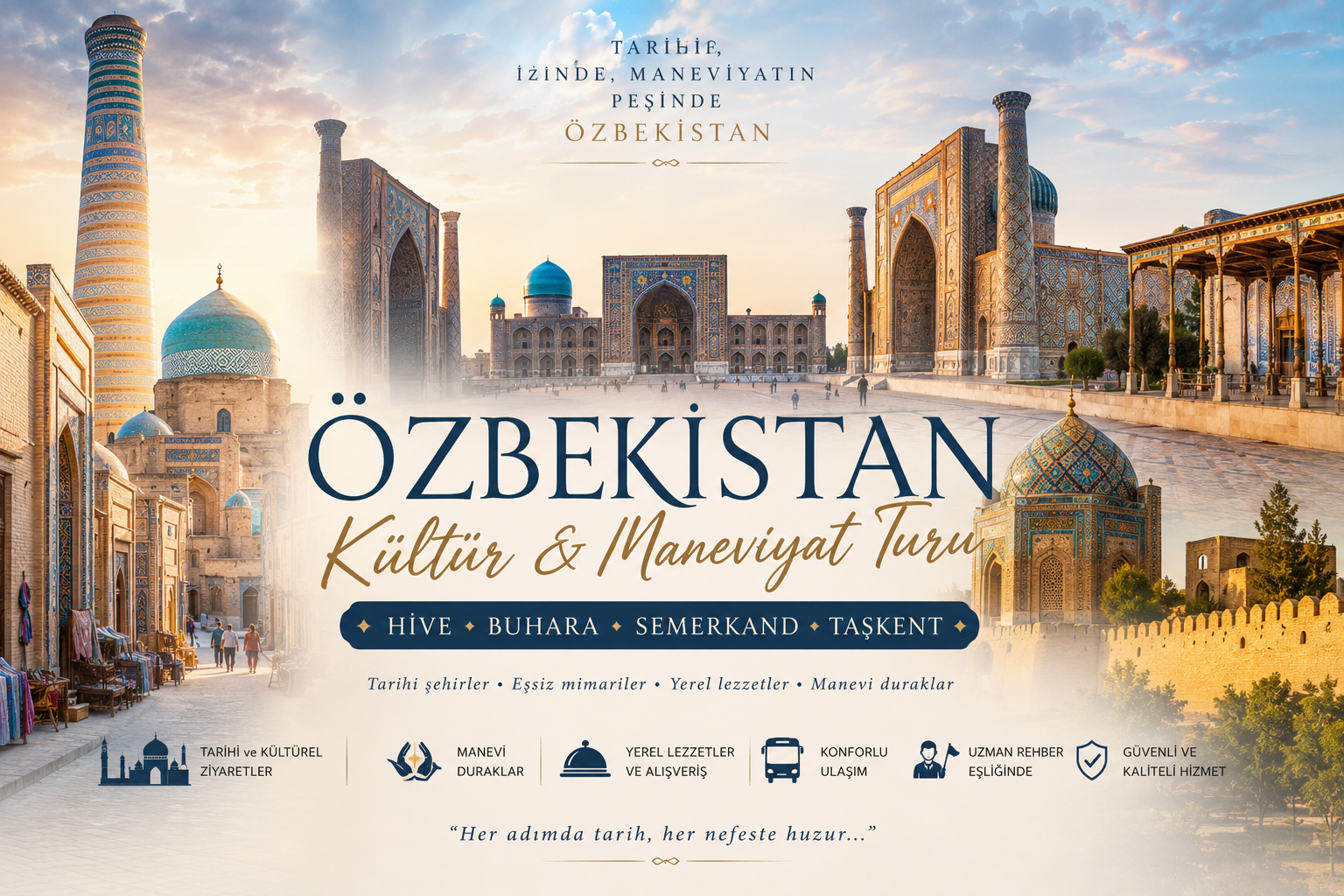 13 Kasım 2026 Özbekistan Turu