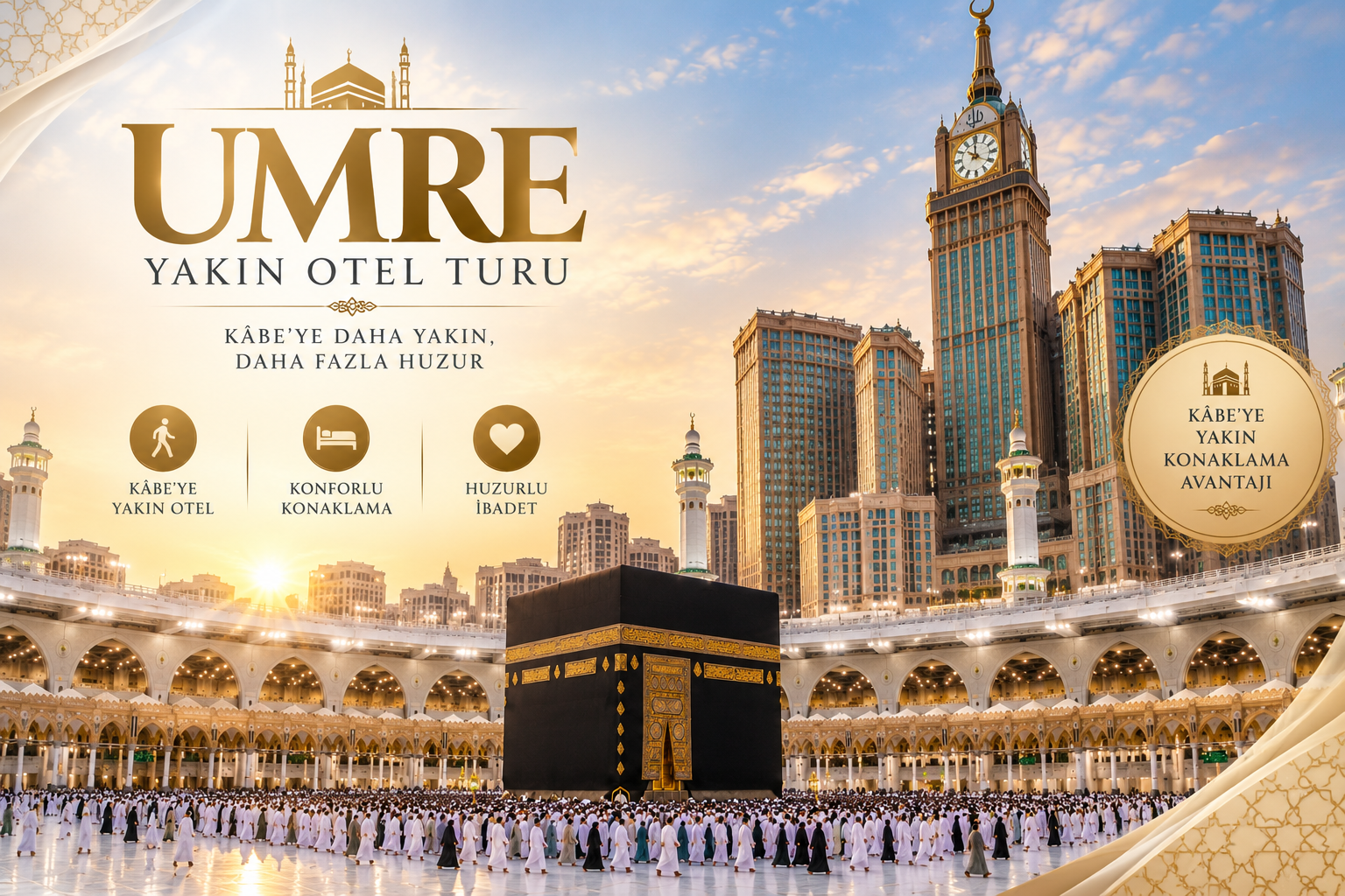 12 Kasım 2026 – Yakın Otel Umre